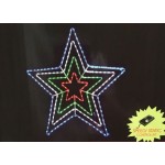 108cm LED 4 Layer Stars